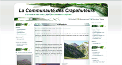 Desktop Screenshot of communaute-des-crapahuteurs.fr
